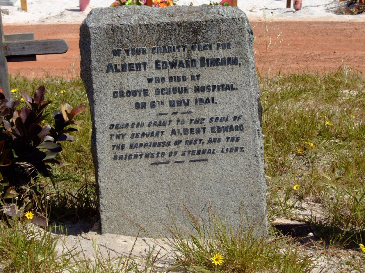 BINGHAM Albert Edward  -1941