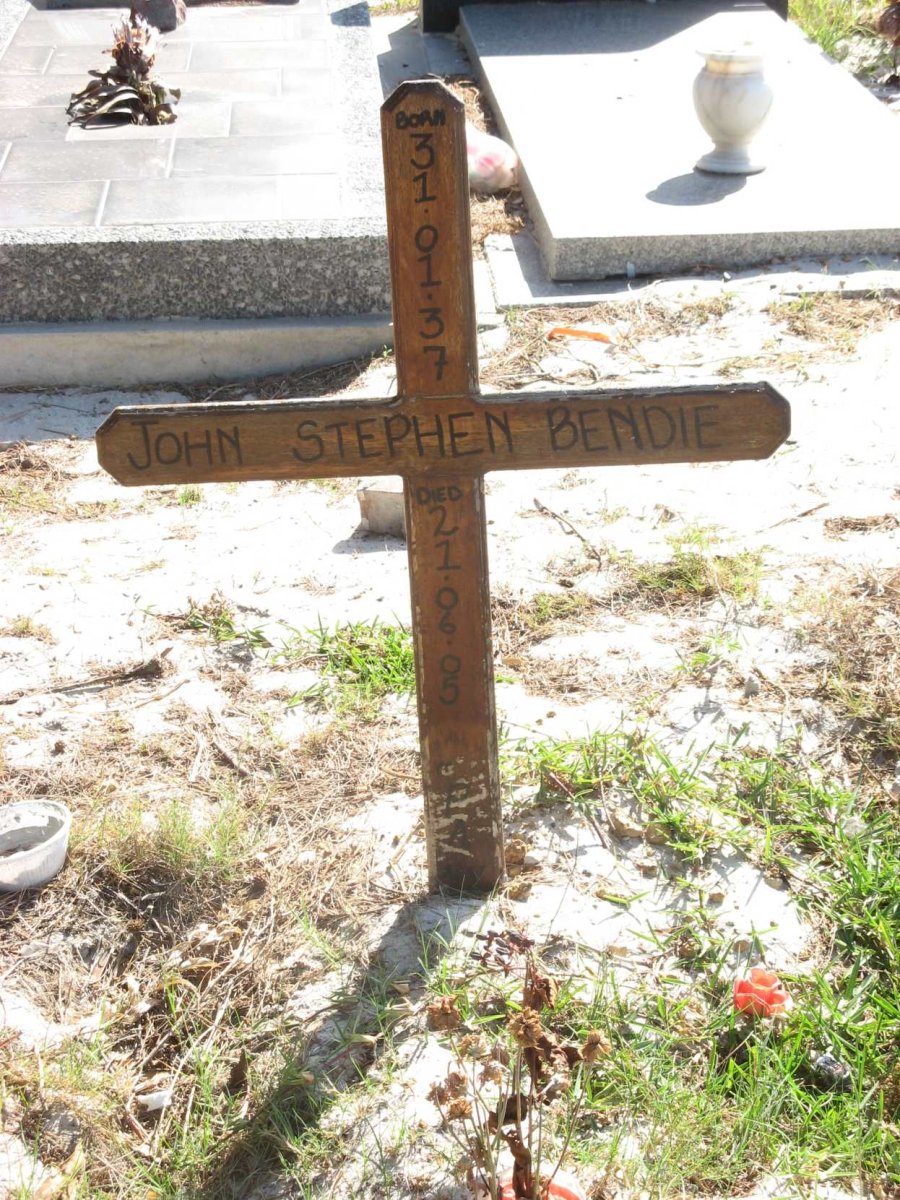 BENDIE John Stephen 1937-2005
