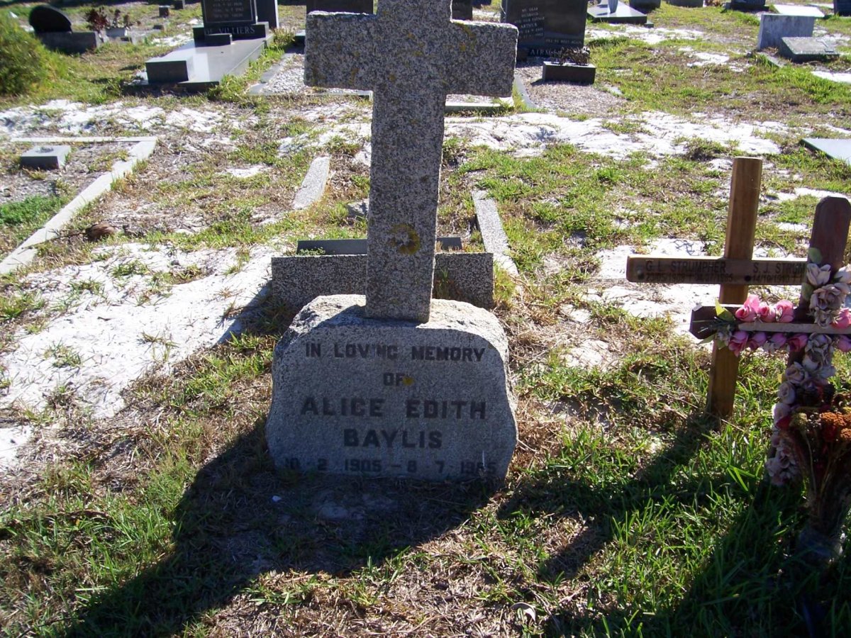 BAYLIS Alice Edith 1905-1965