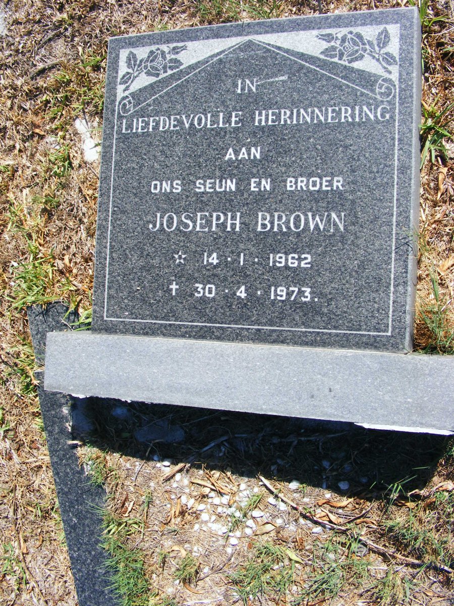 BROWN Joseph 1962-1973