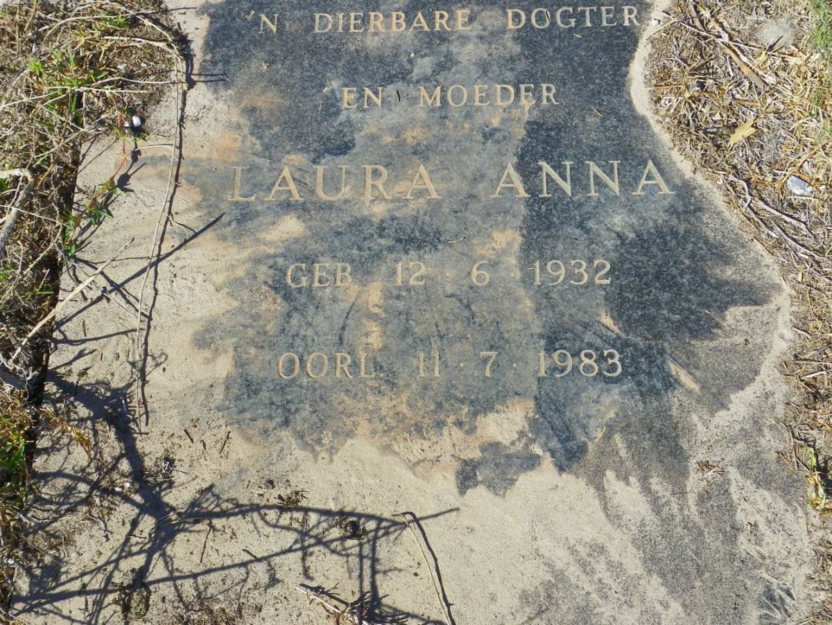 BOONZAAIER Laura Anna nee DE KOCK 1932-1983