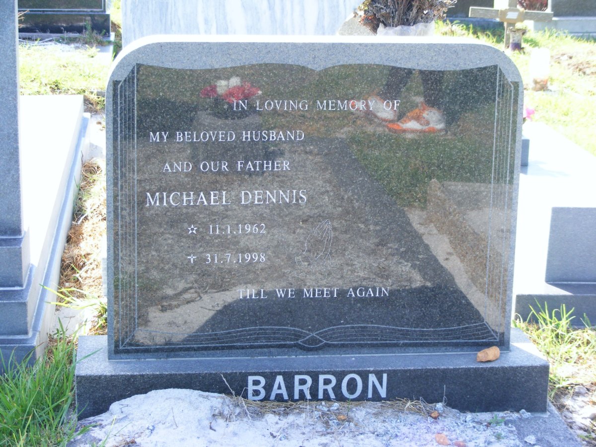 BARRON Michael Dennis 1962-1998