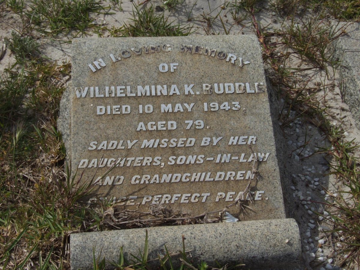 BUDDLE Wilhelmina K. -1943