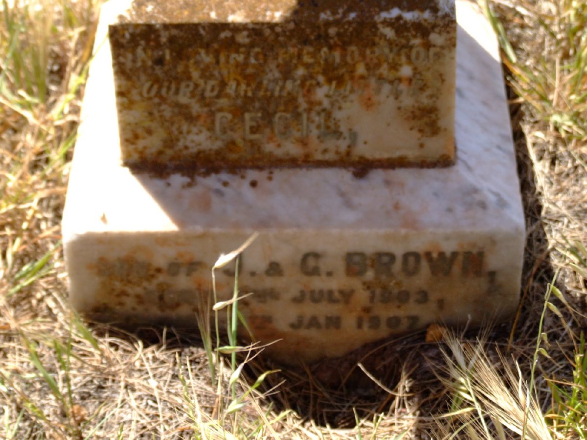 BROWN Cecil 1903-1907