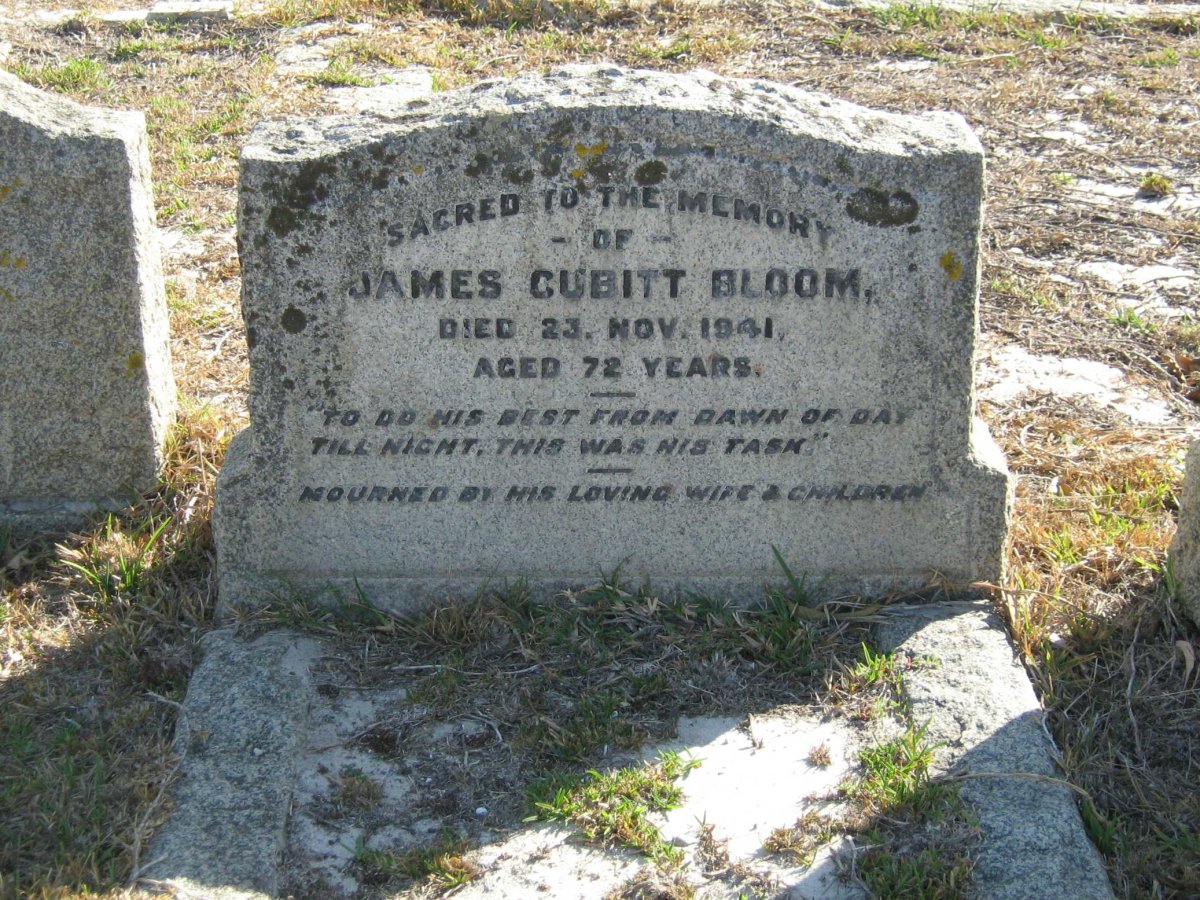 BLOOM James Cubitt -1941