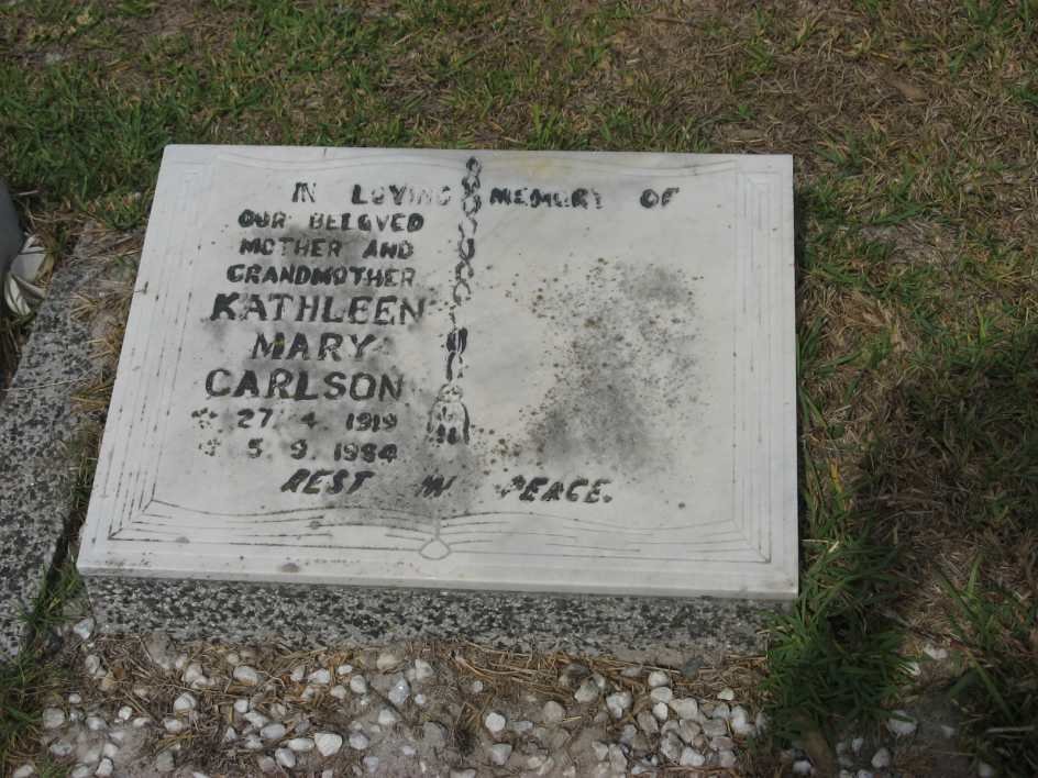 CARLSON Kathleen Mary 1919-1984