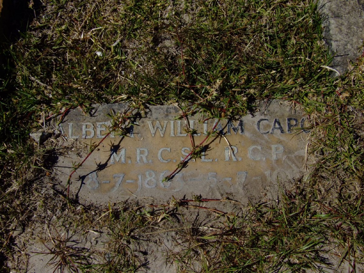 CAPO Albert William 1863-191?