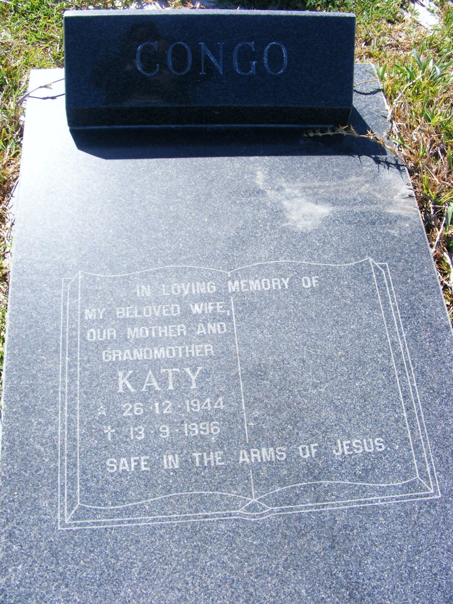 CONGO Katy 1944-1996