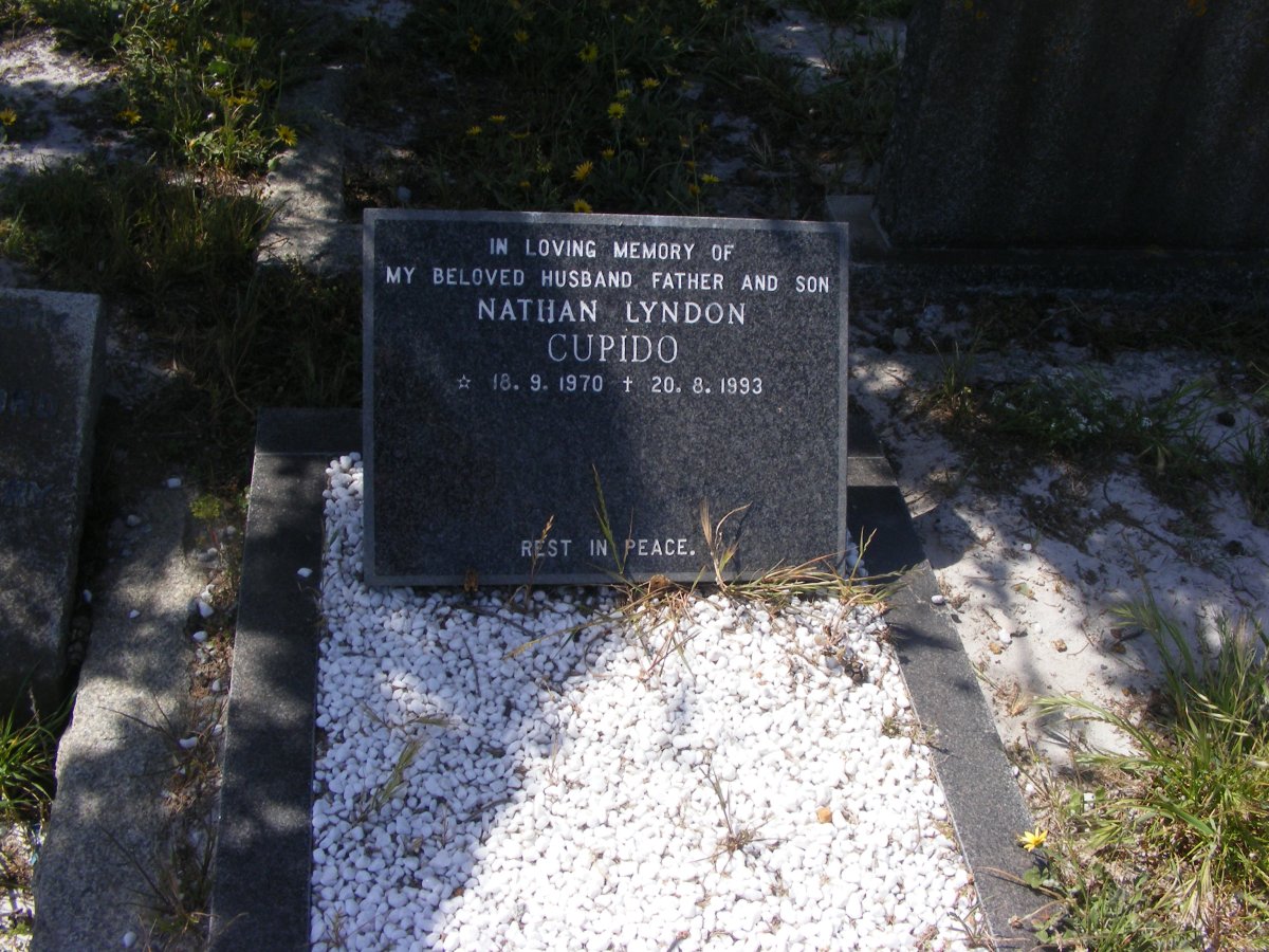 CUPIDO Nathan Lyndon 1970-1993