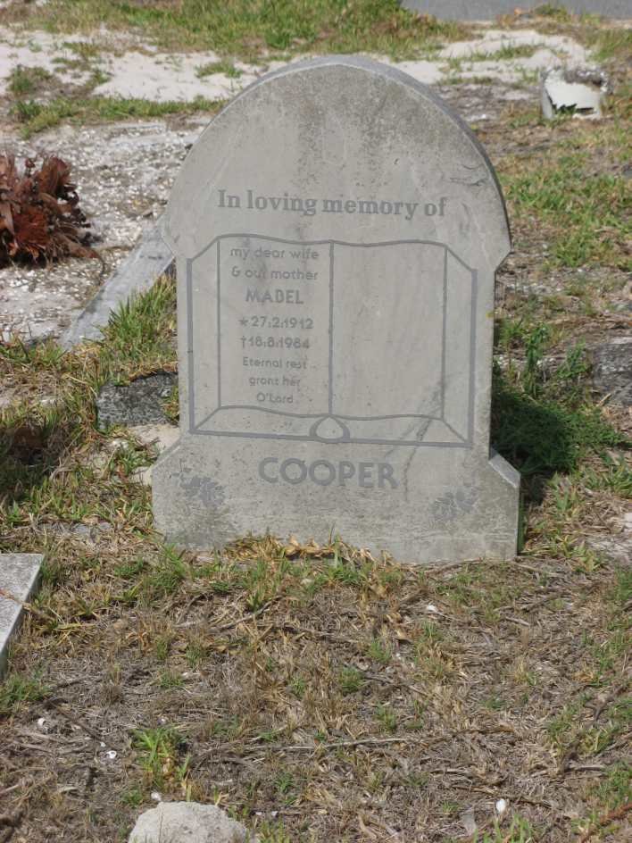 COOPER Madel 1912-1984