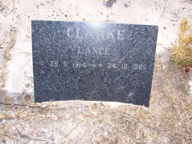 CLARKE Lance 1914-1985