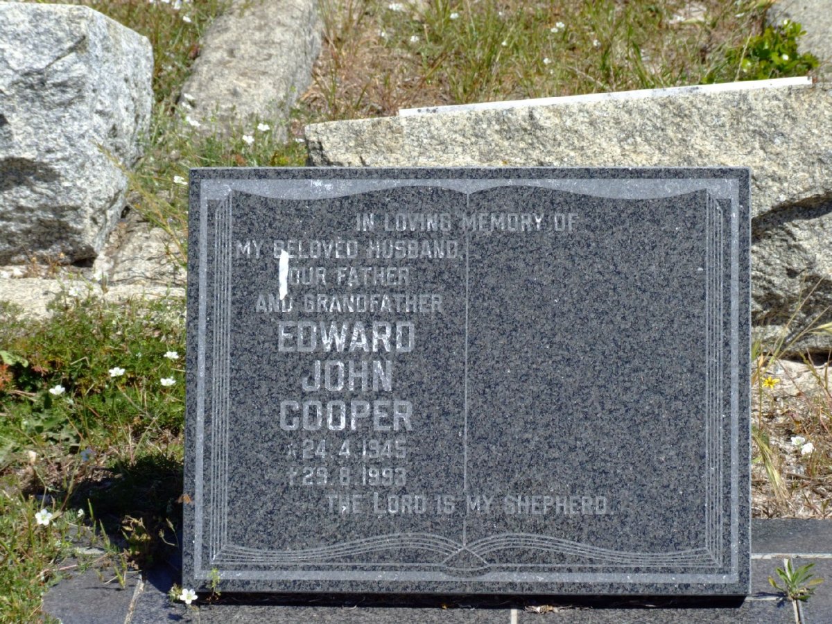 COOPER Edward John 1945-1993