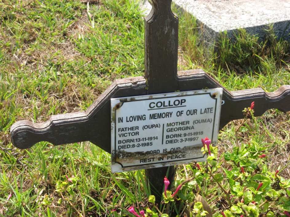 COLLOP Victor 1914-1985 &amp; Georgina 1918-1997