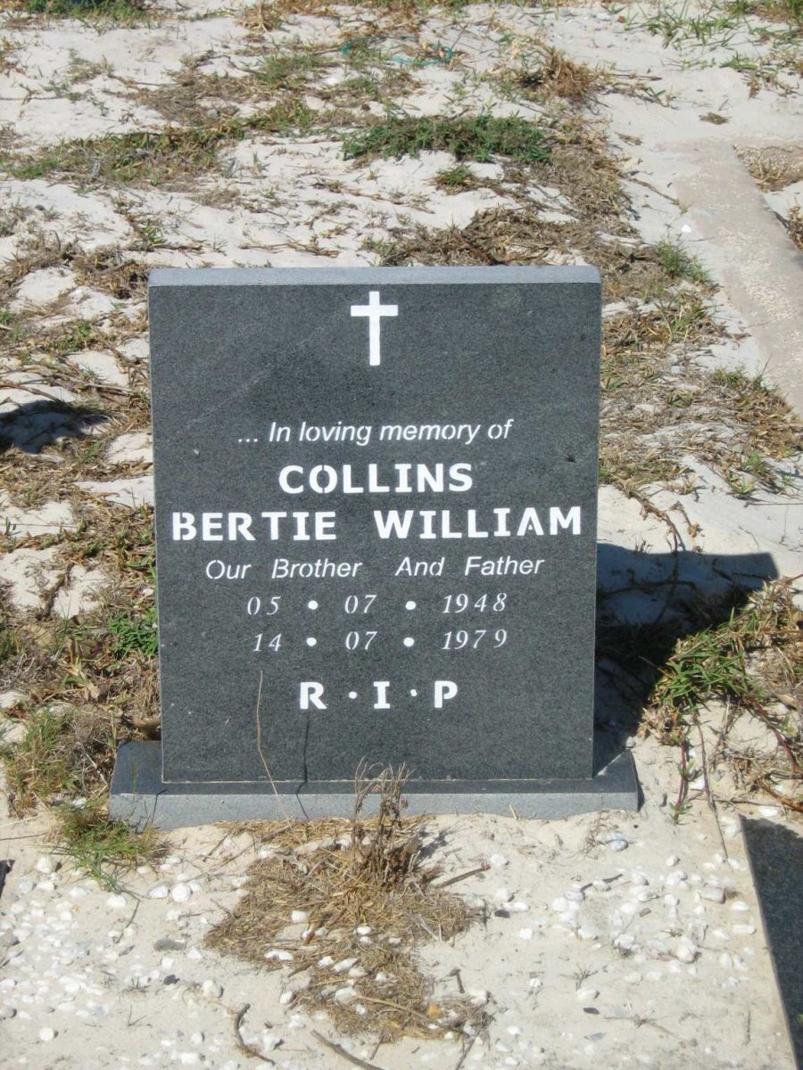 COLLINS Bertie William 1948-1979