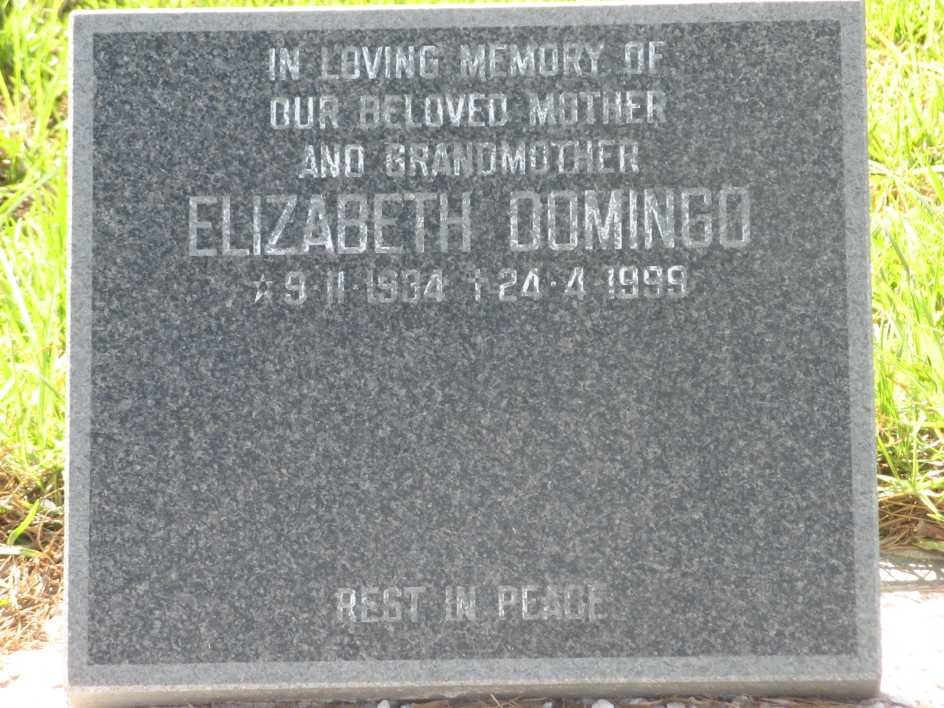 DOMINGO Elizabeth 1934-1999