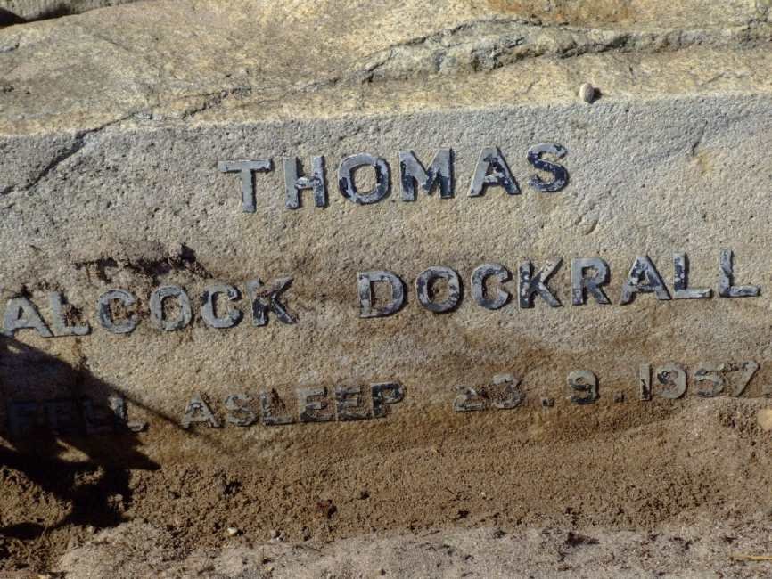 DOCKRALL Thomas Alcock -1957