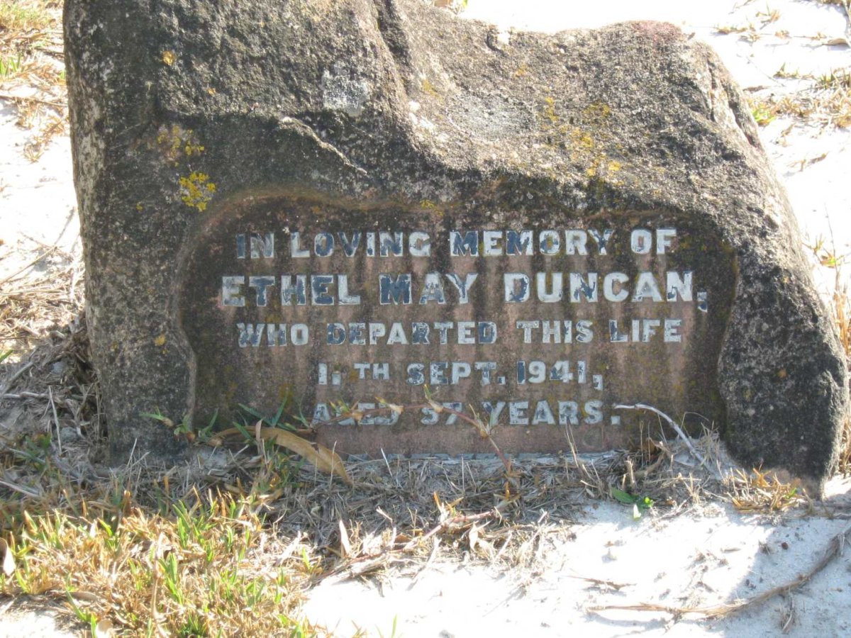 DUNCAN Ethel May -1941