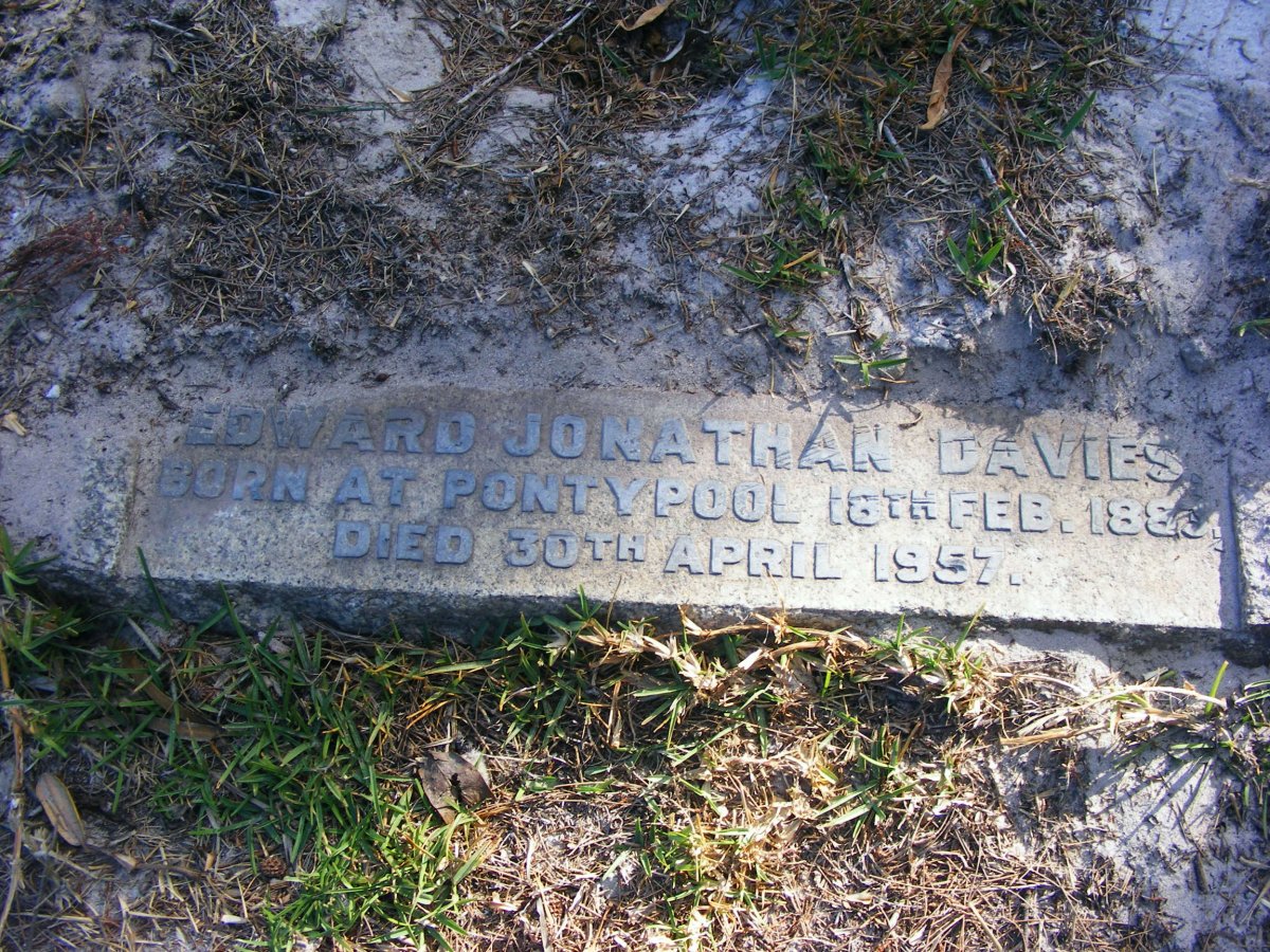 DAVIES Edward Jonathan 1883-1957
