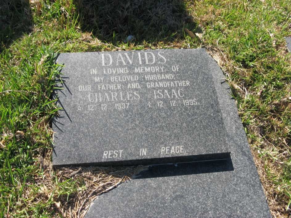 DAVIDS Charles Isaac 1937-1995