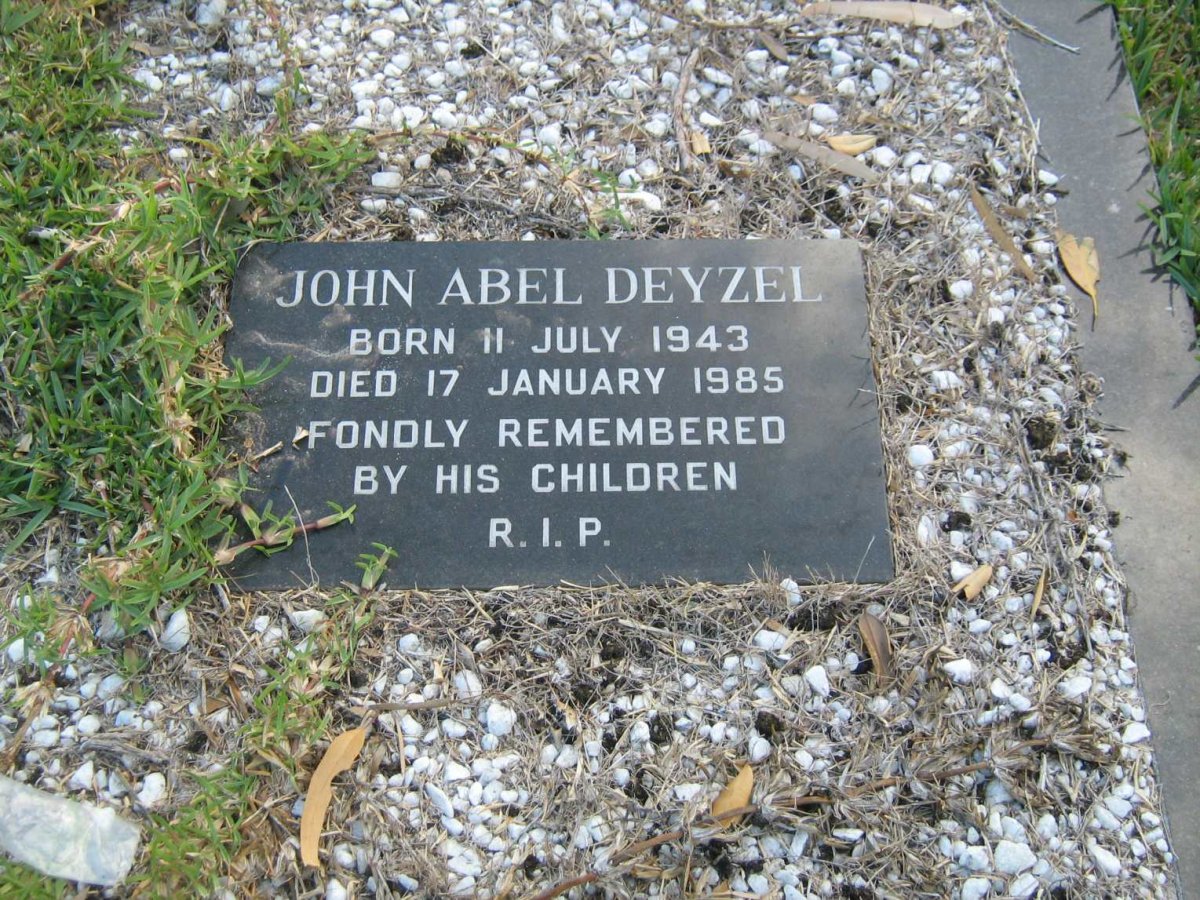 DEYZEL John Abel 1943-1985 