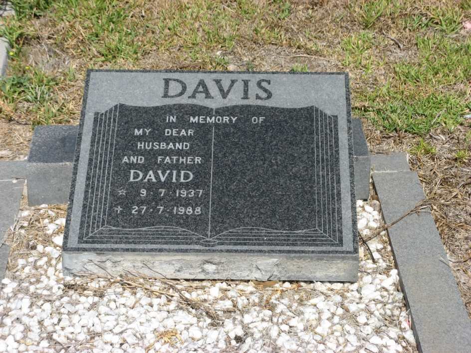 DAVIS David 1937-1988
