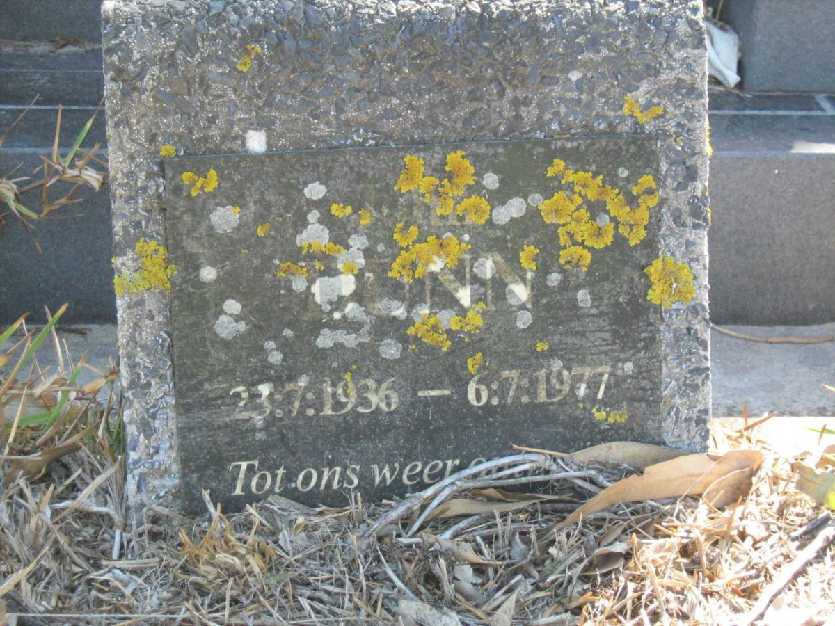DUNN John 1936-1977