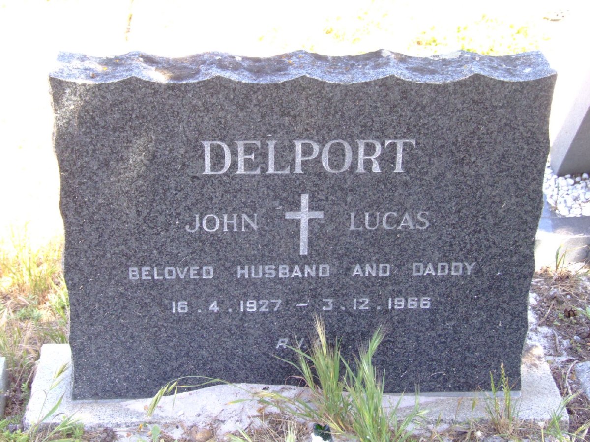 DELPORT John Lucas 1927-1966