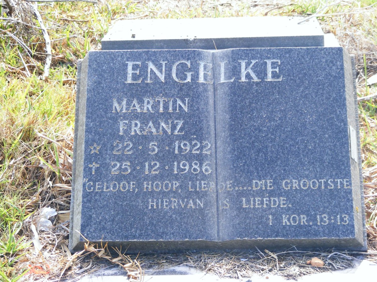 ENGELKE Martin Franz 1922-1986