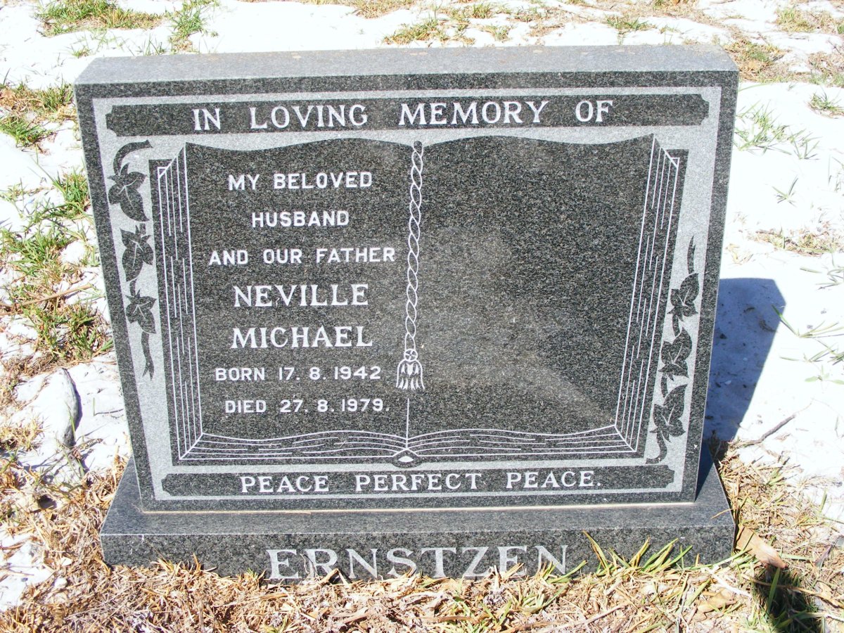 ERNSTZEN Neville Michael 1942-1979