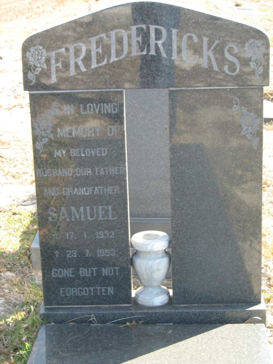 FREDERICKS Samuel 1932-1993