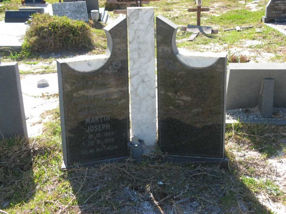 FE? Martin Joseph 1954-1996