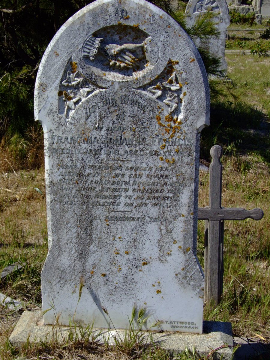 FRANCIS Francina Johanna -1918