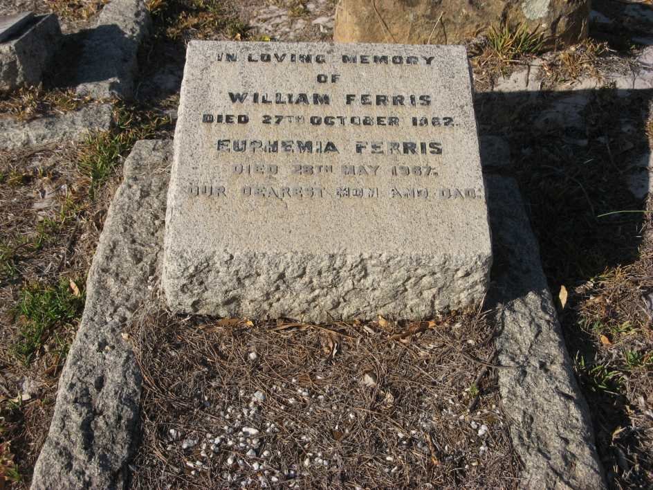 FERRIS William -1962 &amp; Euphemia -1967