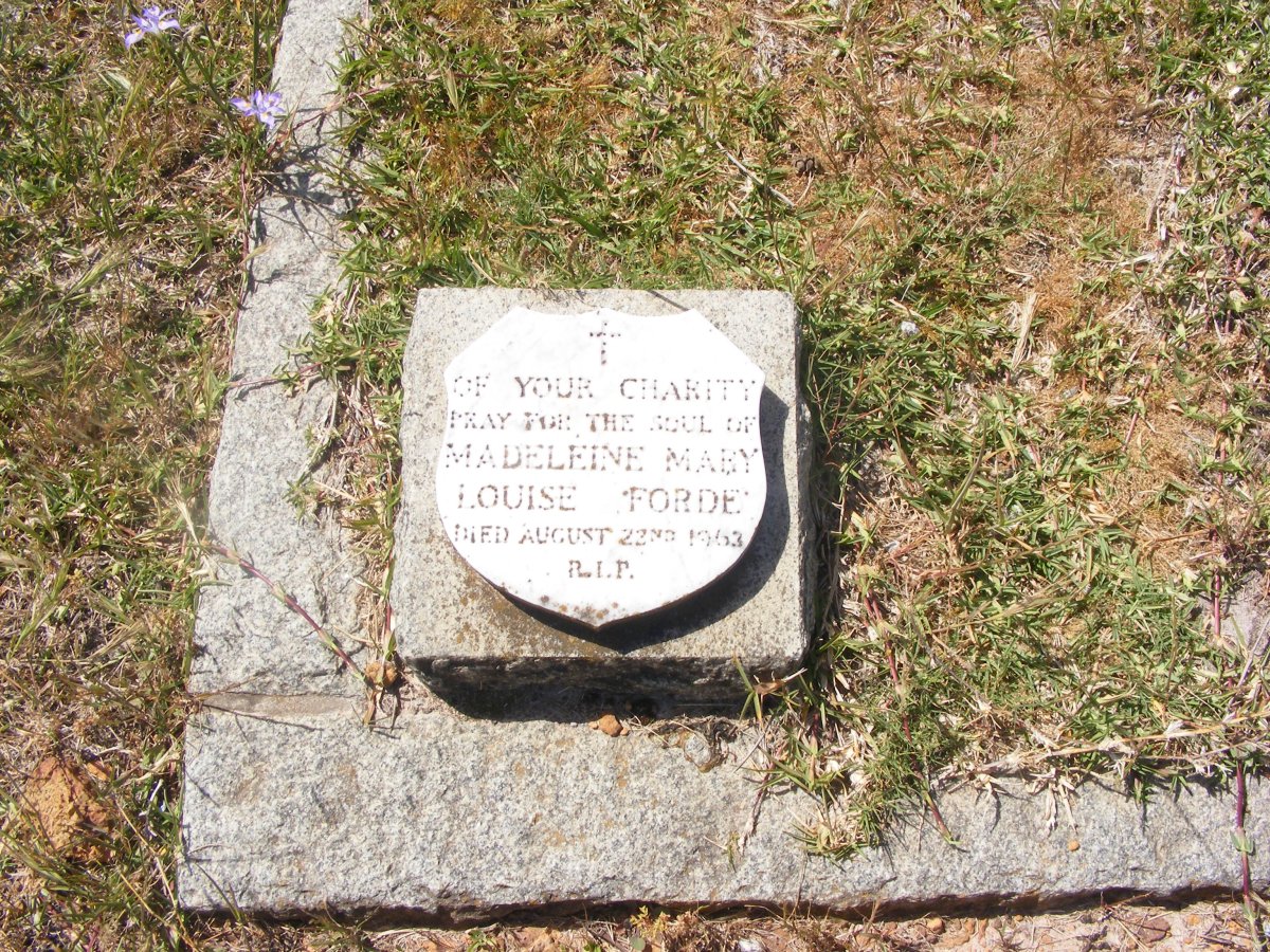 FORDE Madeleine Mary Louise -1963