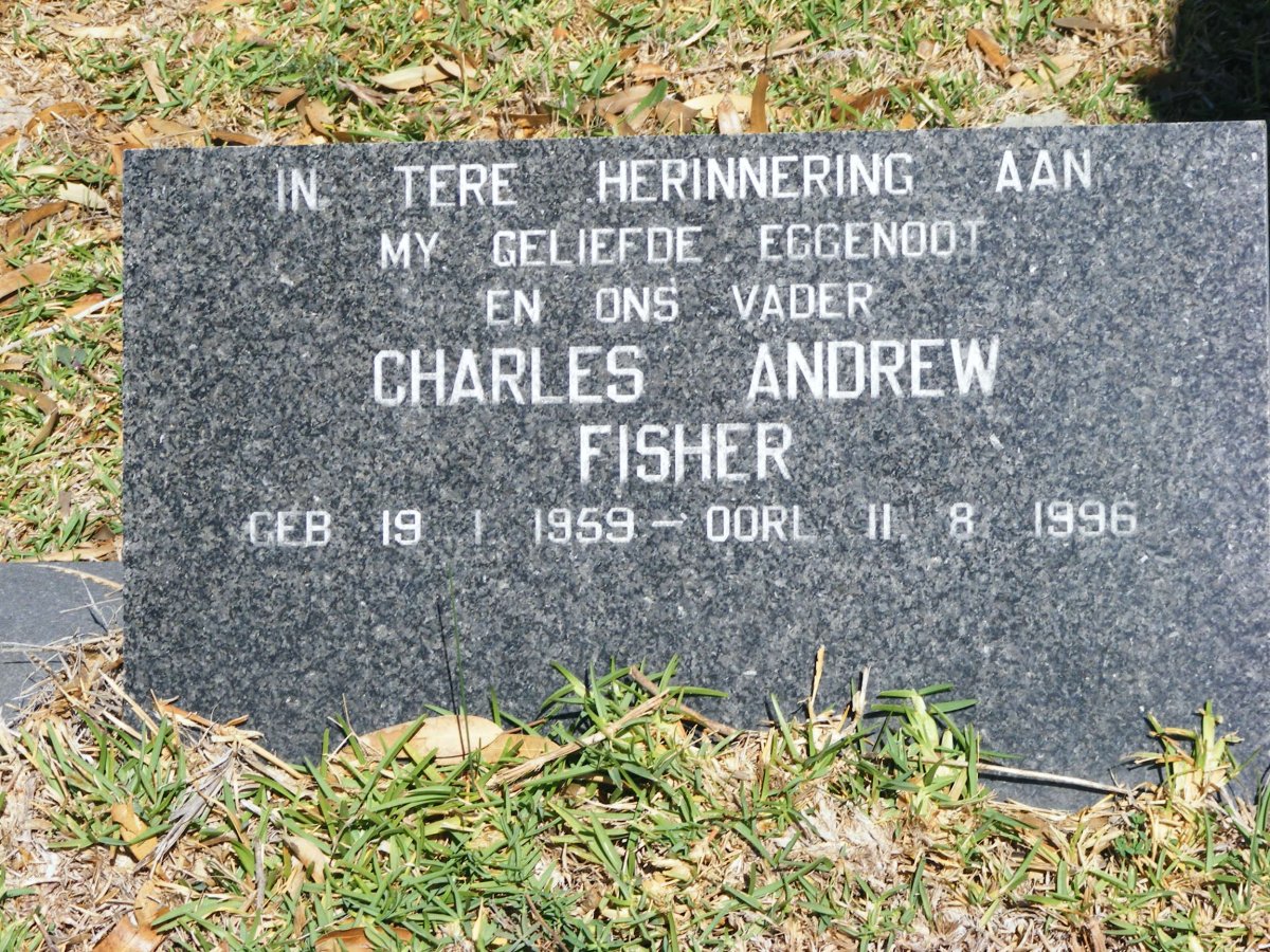 FISHER Charles Andrew 1959-1996