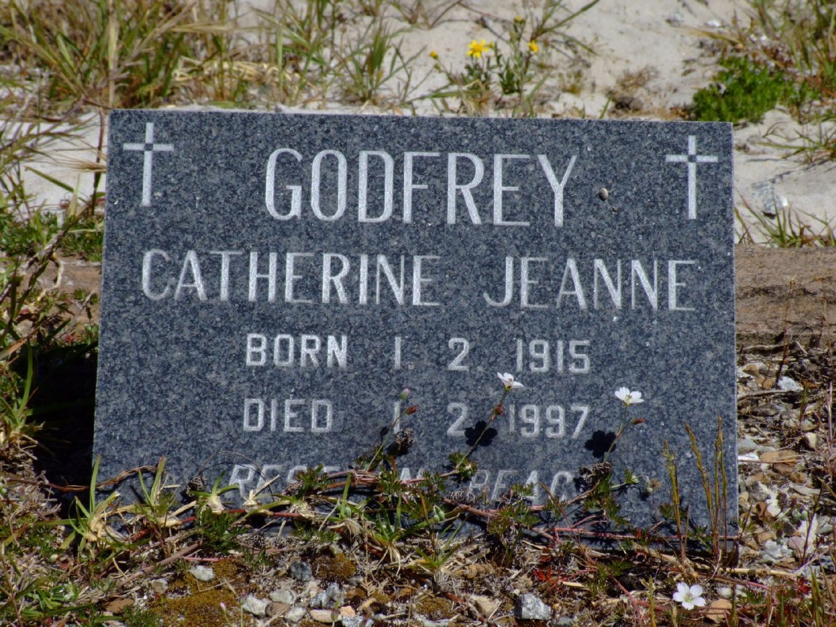 GODFREY Catherine Jeanne 1915-1997