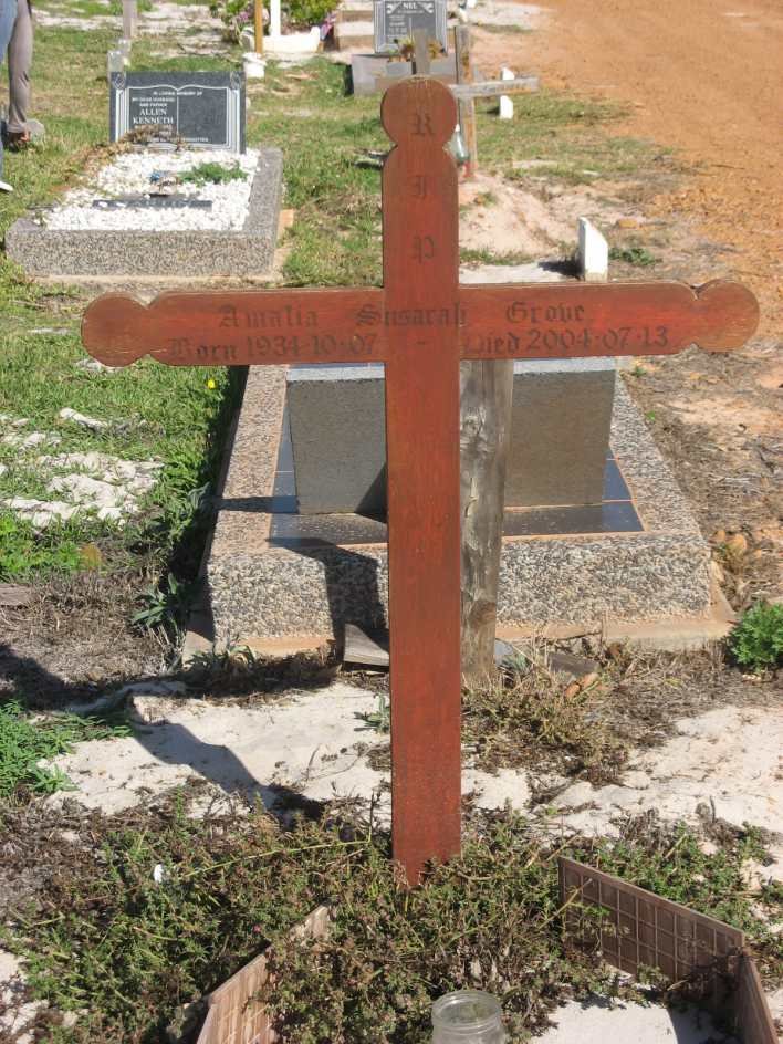 GROVE Amalia Susarah 1934-2004