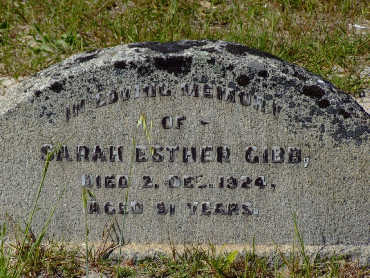 GIBB Sarah Esther -1924