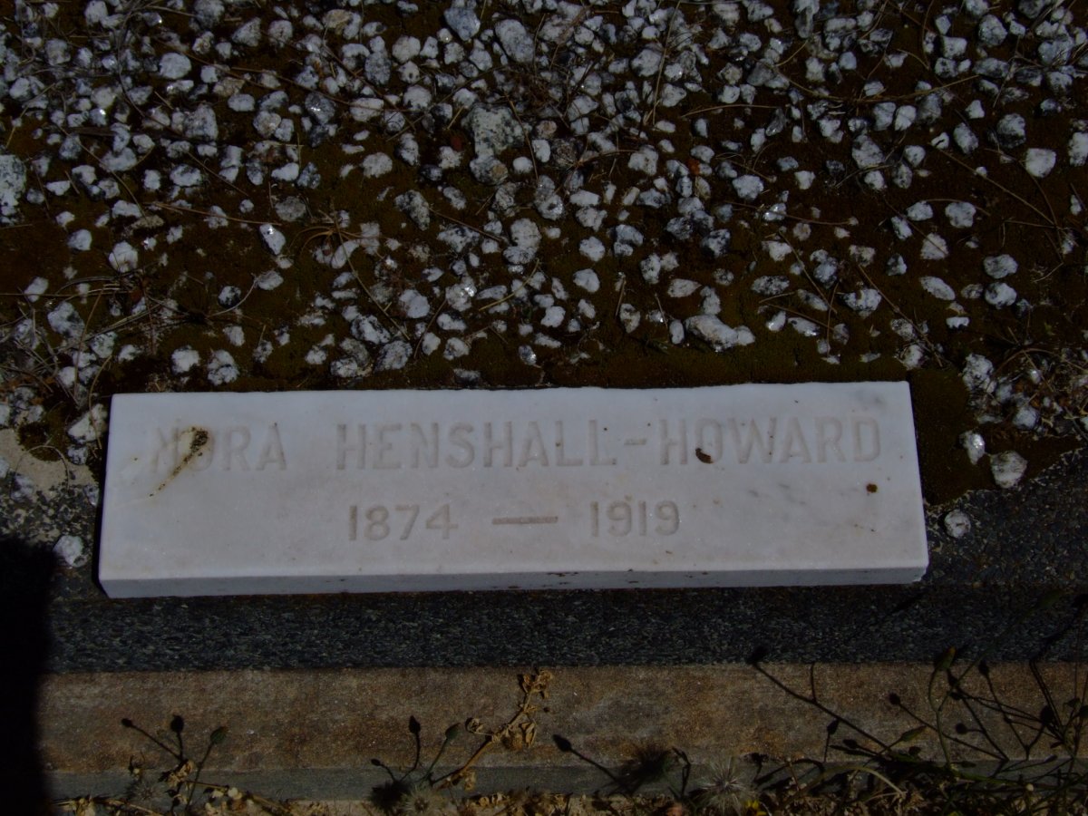 HOWARD Nora, HENSHALL 1874-1919