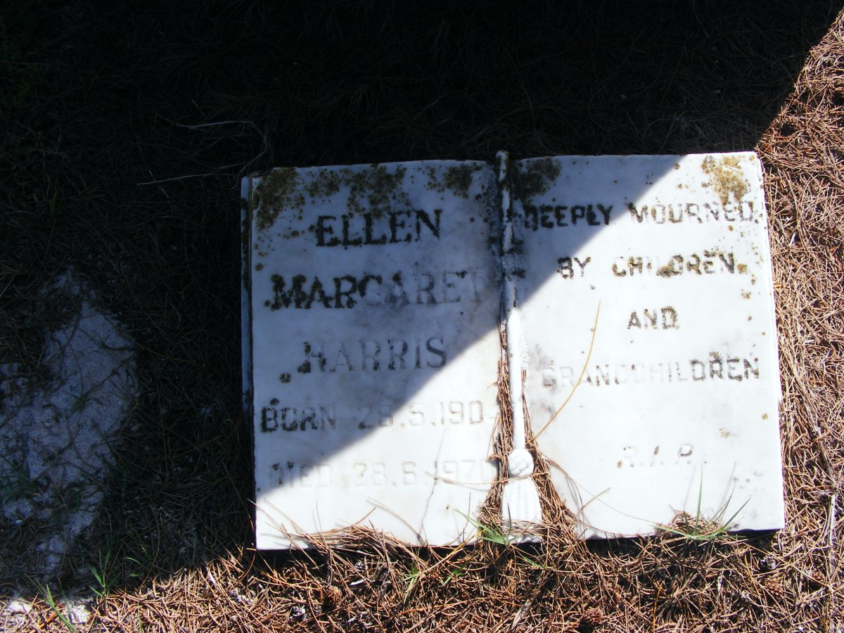 HARRIS Ellen Margaret 190?-197?