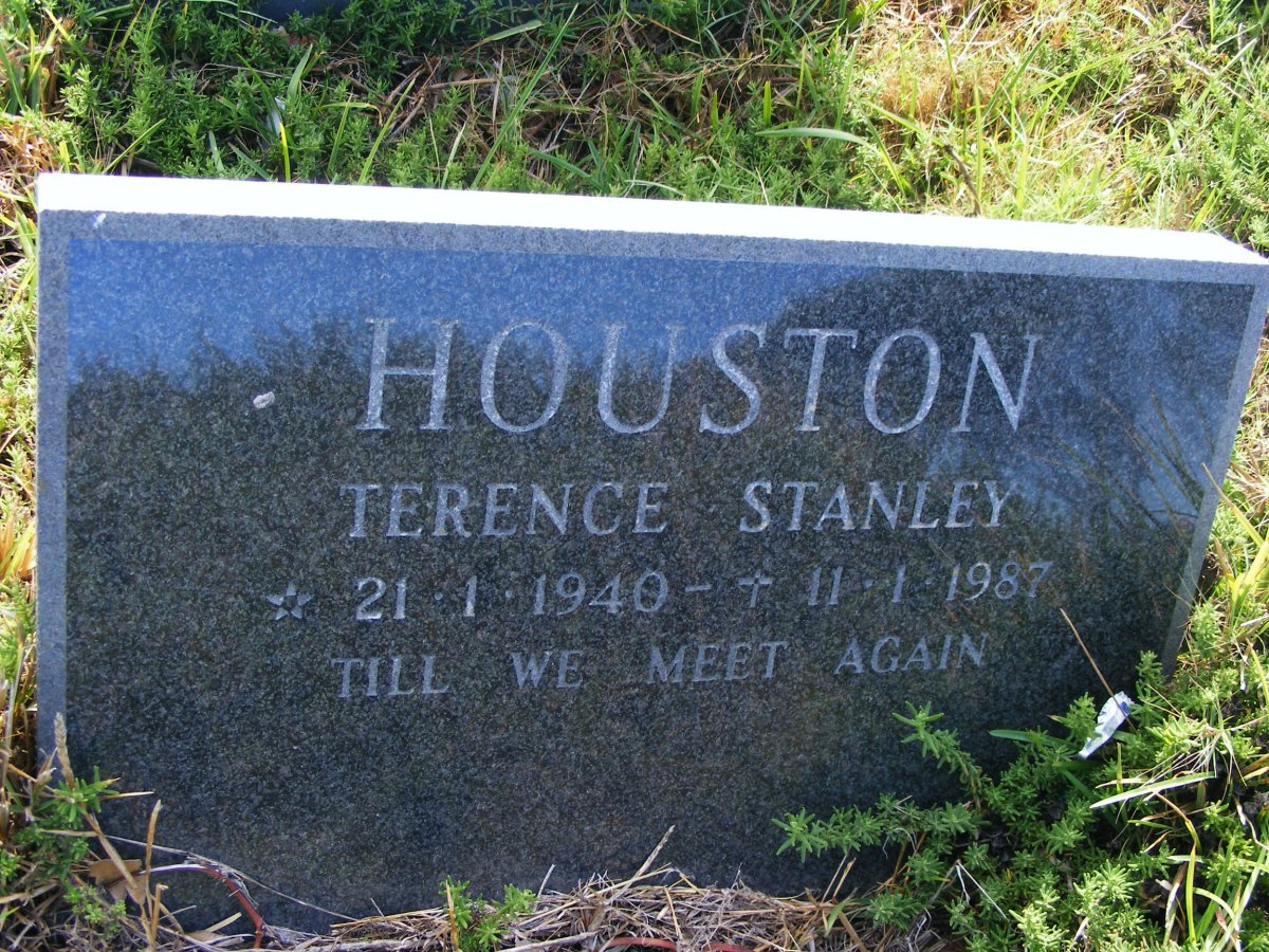 HOUSTON Terence Stanley 1940-1987