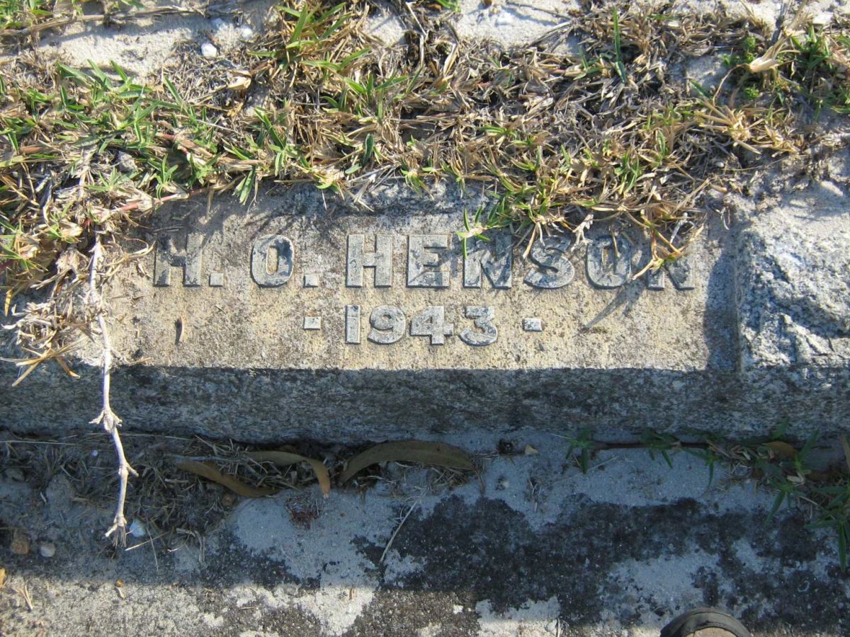 HENSON H.O. -1943
