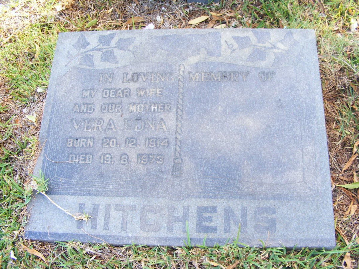 HITCHENS Vera Edna 1914-1973