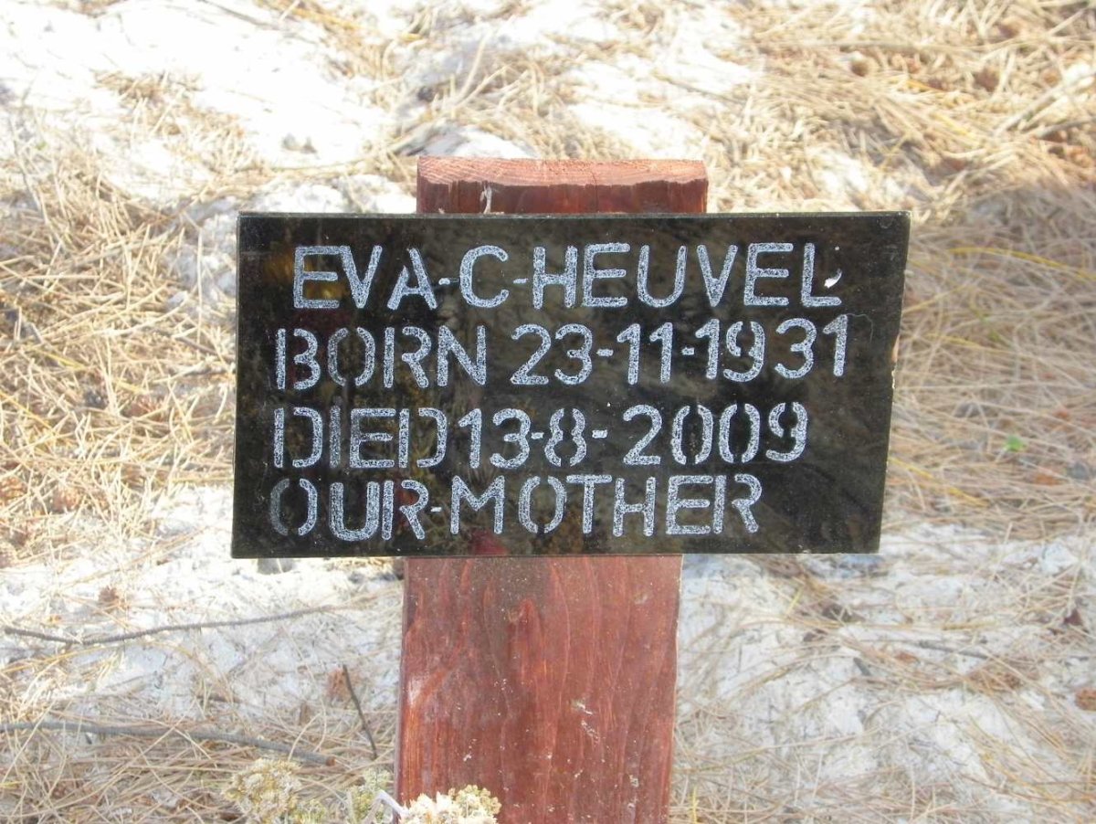 HEUVEL Eva C. 1931-2009