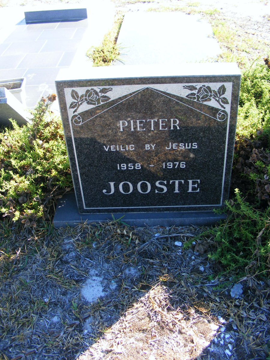 JOOSTE Pieter 1958-1976