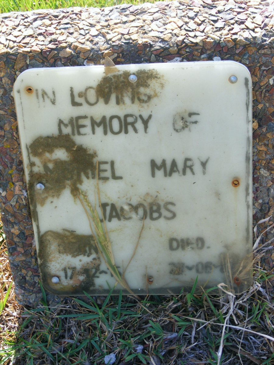 JACOBS Muriel Mary 191?-19??