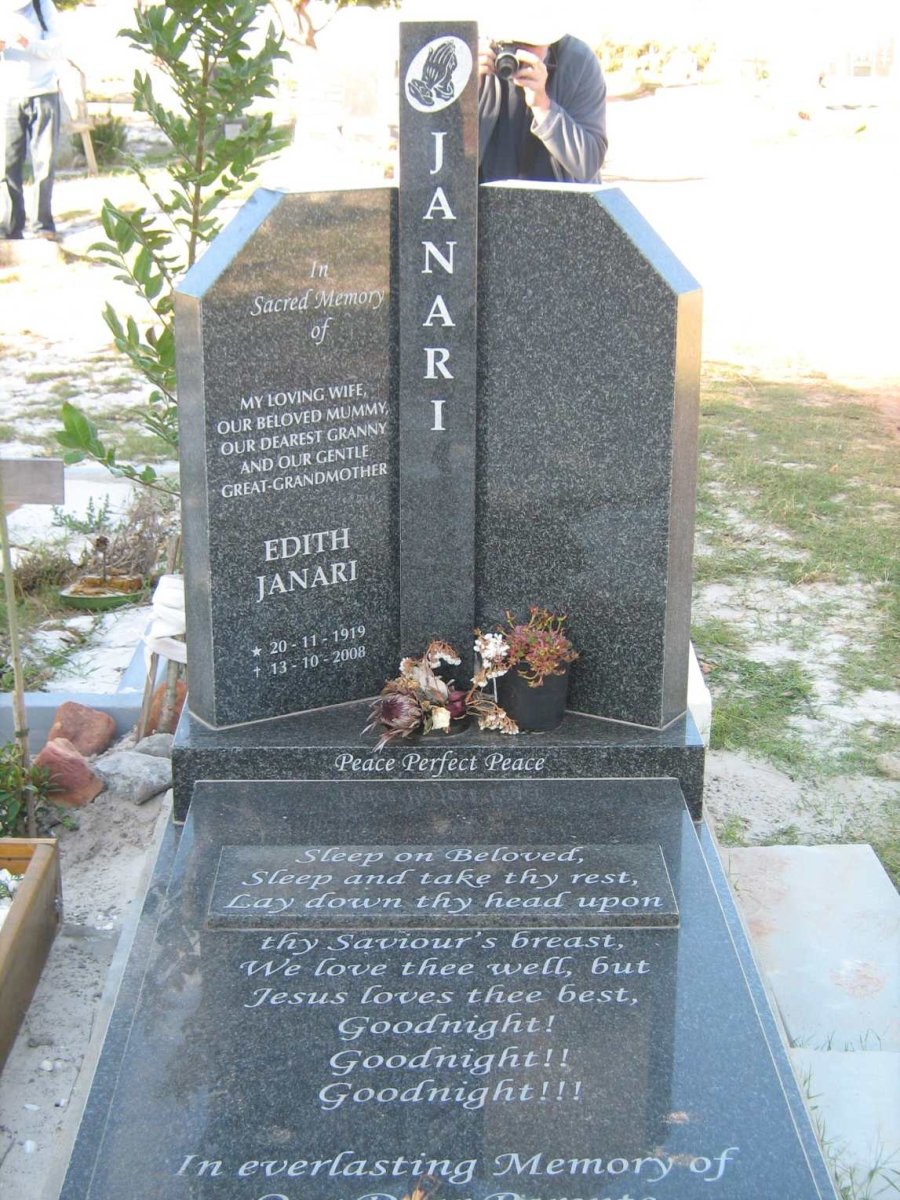 JANARI Edith 1919-2008