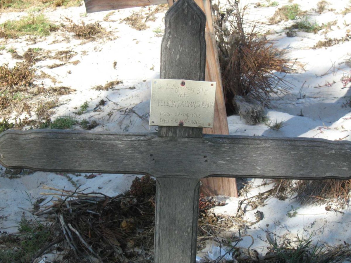 JOSHUA Felicia 1948-2001