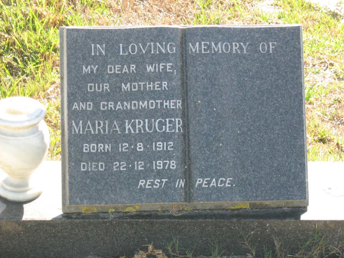 KRUGER Maria 1912-1978