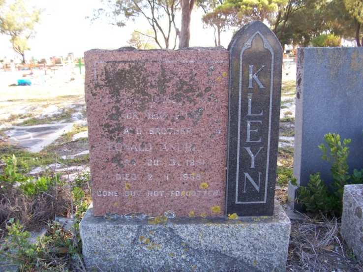 KLEYN 1851-1938